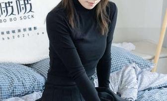 BoBoSocks袜啵啵 – 珠光咖丝图集里的小甜豆：来看看她怎么让我心里开花！